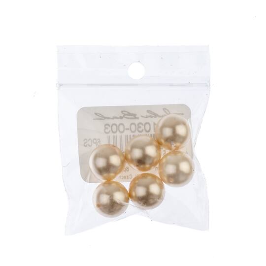 Preciosa Maxima 12mm Round Nacre Pearls